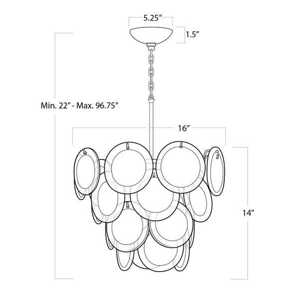 Mini Diva Chandelier